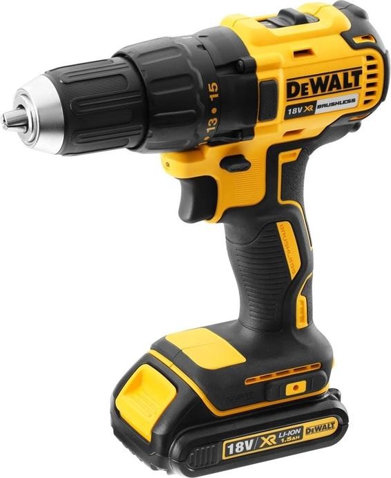 Actual product image DeWalt Cordless drill Dcd777m2t-Qw (Rechargeable battery operated)