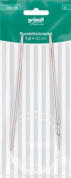 Produktbild Gründl Rundstricknadel, 80 cm