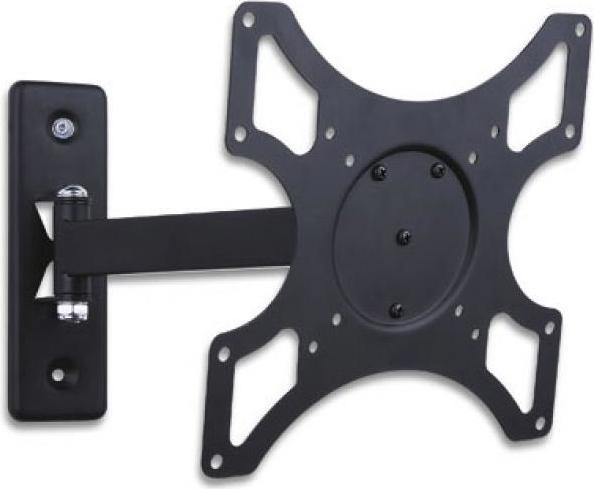 Actual product image Techly Mounting Kit (Wall Plate, VESA Adapter) - For Flat Panel Display - Black - Bil (Wall, 25 kg, 19.02" - 37")