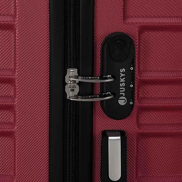 Produktbild Juskys 3-teiliges Hartschalenkoffer-Set mit 360° Rollen (120 l)