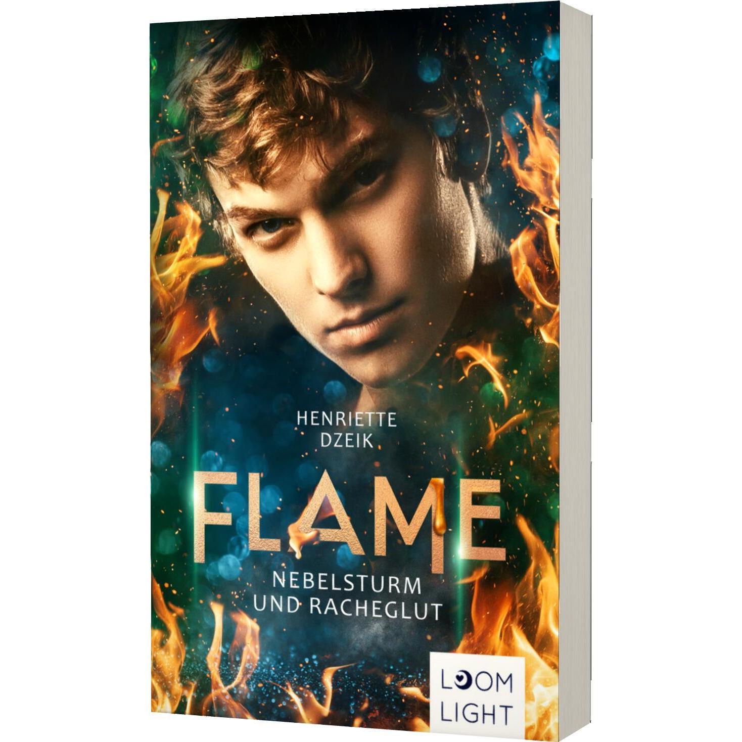 Thumbnail - Flame 4: Nebelsturm und Racheglut, Belletristik von Henriette Dzeik