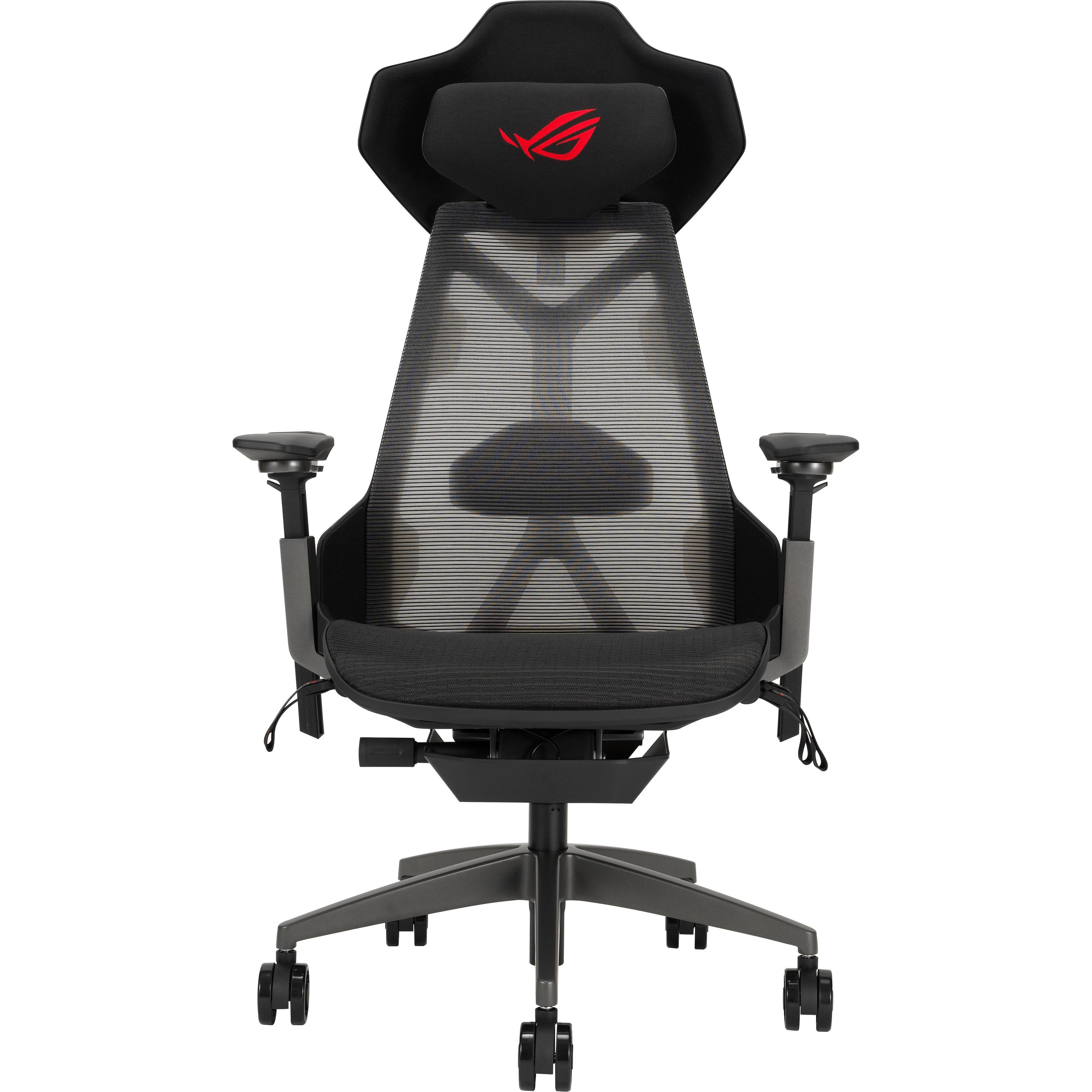 ASUS ROG Destrier Ergo, Gaming Stuhl, Schwarz