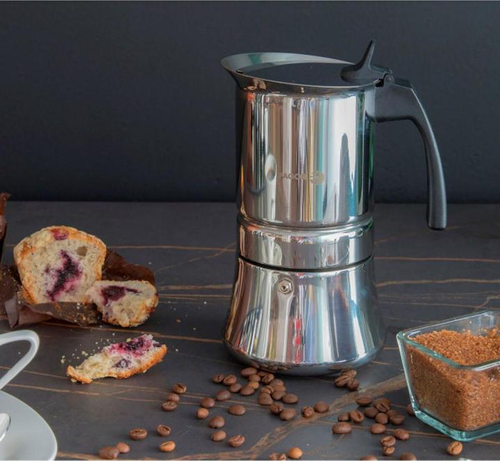 Actual product image Fagor Italian coffee maker stainless steel (4 Cups)