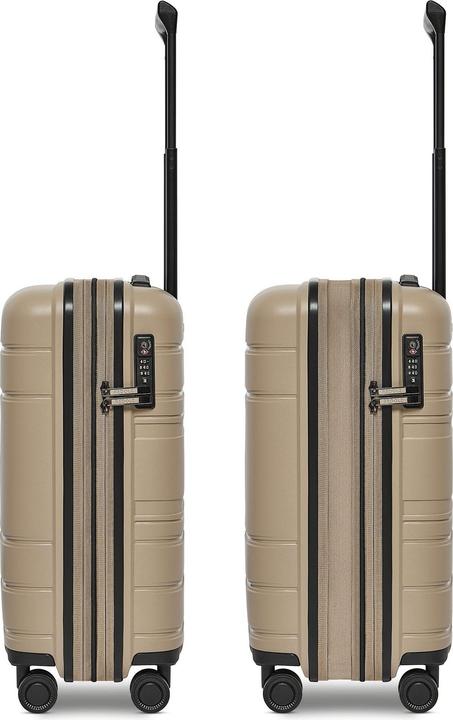 Actual product image Redolz Essentials 11 4 Rollen Kabinentrolley 55 cm mit Dehnfalte (45 l)