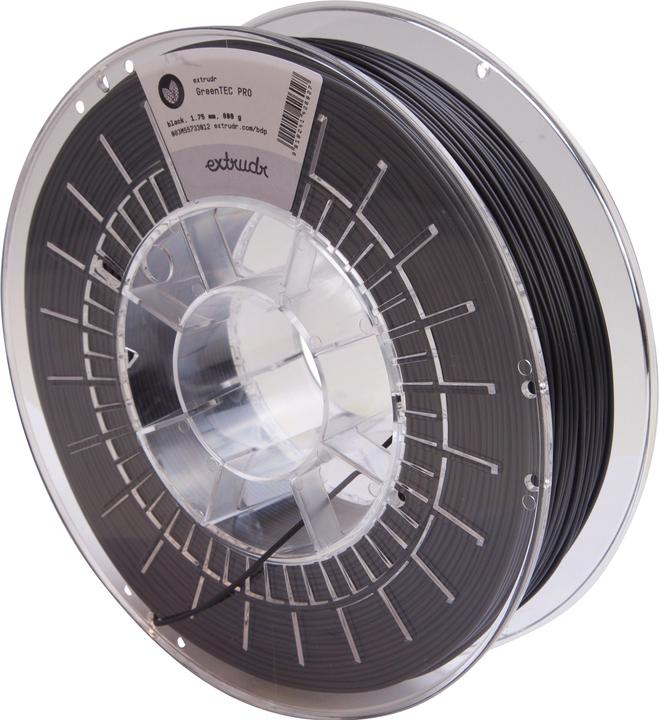 Image du produit Extrudr Greentec Pro - Noir - 1.75mm (ABS, 1.75 mm, 800 g, Gris)