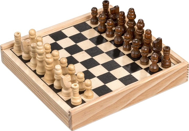 Produktbild Philos Schach-Mühle-Kombination mini