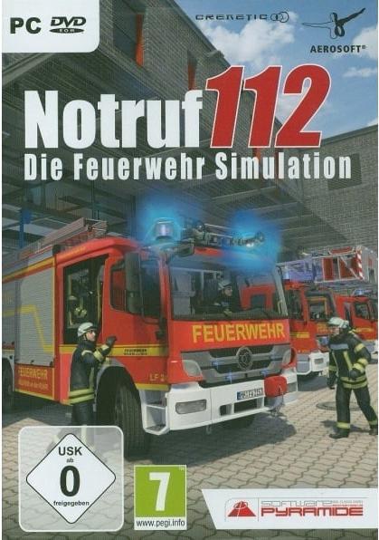 Produktbild Aerosoft Notruf 112 - Die Feuerwehr Simulation (PC, DE)