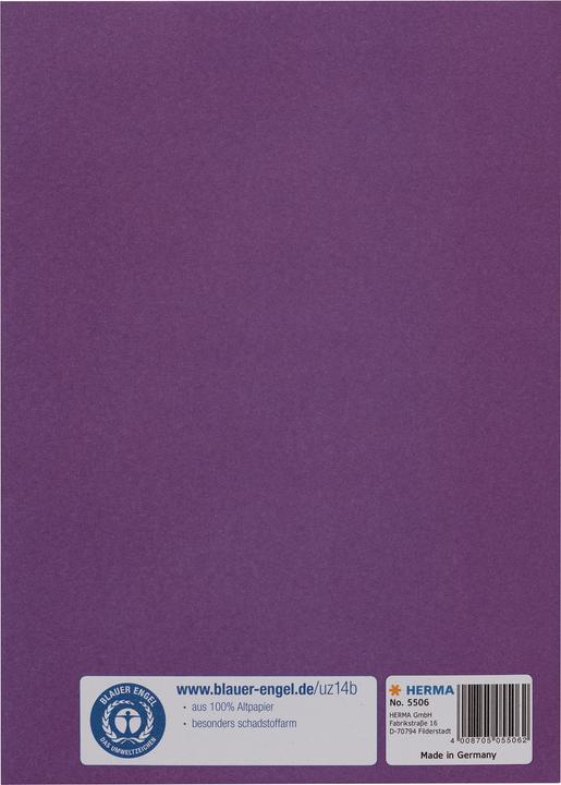 Productafbeelding HERMA Boekjesbeschermer A5 papier (A5)
