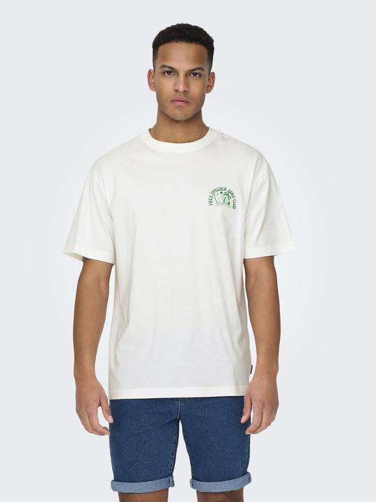 Produktbild Only & Sons Onskylan Rlx Icon Ss Tee (M)
