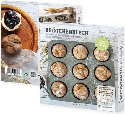 Produktbild Wundermix Backform für 9 Brötchen