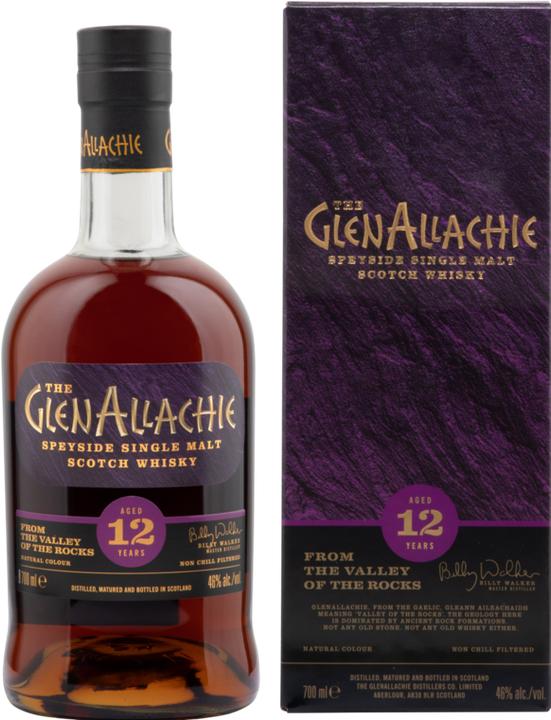Image du produit The Glen Allachie 12 ans (Single Malt, Scotch Whisky, 1 x 70 cl)