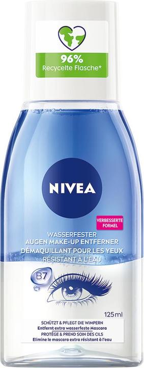 Image du produit NIVEA Démaquillant pour les yeux pour le maquillage résistant à l'eau (Démaquillant, 125 ml)
