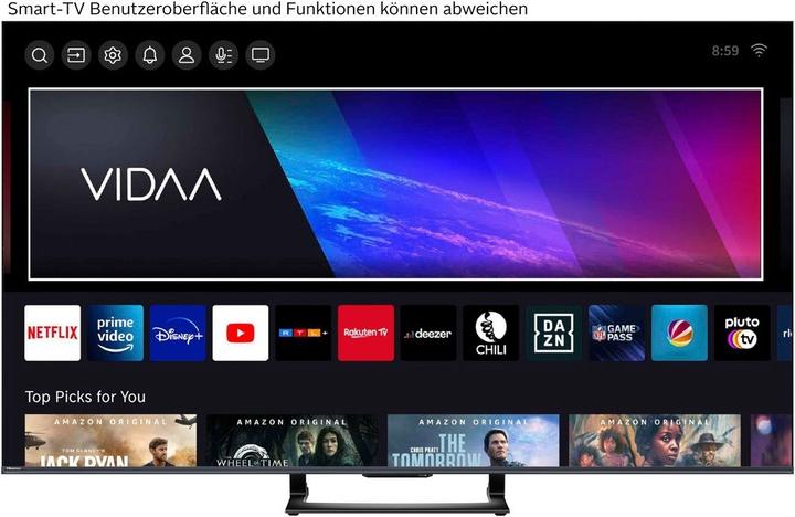 Hisense TV 65U7Q (65", U7Q, LED, 4K, 2025)