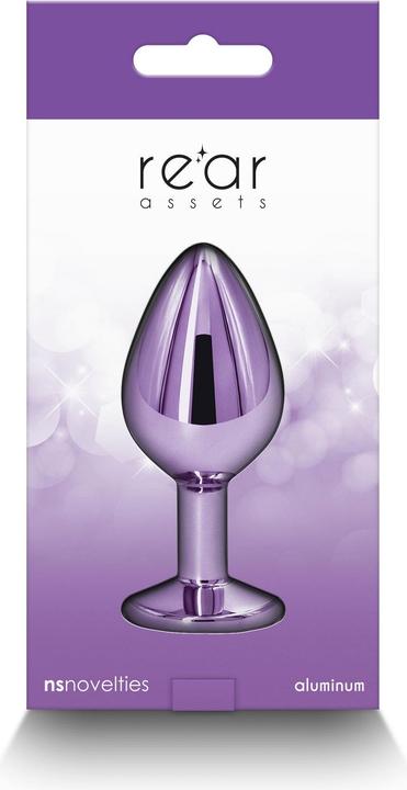Produktbild NS Novelties Plug bijou aluminium chromé violet M
