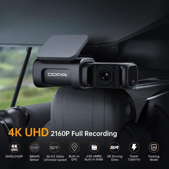 Productafbeelding DDpai Mini 5 (WiFi, GPS-ontvanger, Ingebouwd display, 4K)