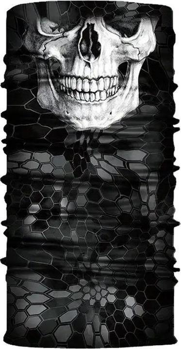 Image du produit Cbx Foulard tubulaire, bandana pour adultes avec motif, pour Halloween, faire de la moto, etc.