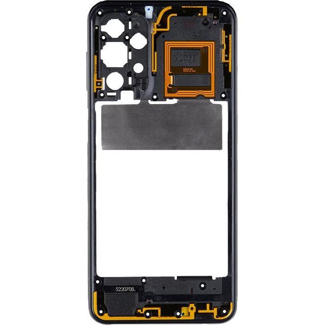 Thumbnail - Samsung A236B Midframe Black, Mobilgerät Ersatzteile, Schwarz