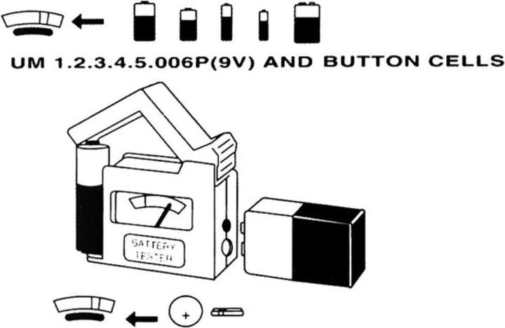 Immagine prodotto Velleman BATTEST Tester per batterie