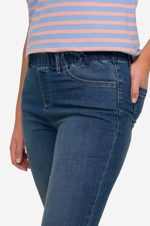 Image du produit Laurasøn 7/8-Slimhose, schmale Passform, 4-Pocket, Fransensaum (50)