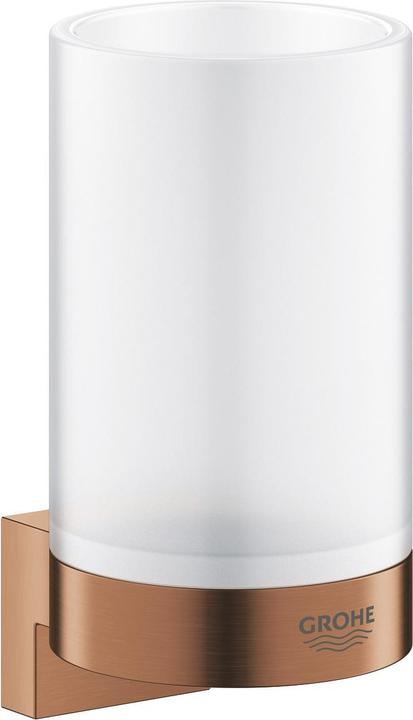 Produktbild Grohe Halter Selection für Seifenspender und Zahnputzbecher warm sunset gebürstet 41027DL0