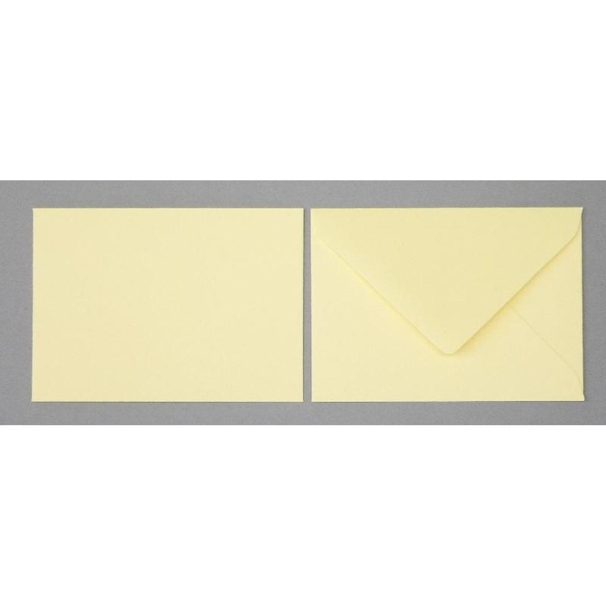 Thumbnail - Blanke, Briefumschlag, Briefumschläge 110x156mm 120g/qm gummiert VE=100 Stück saharagelb (100 x)