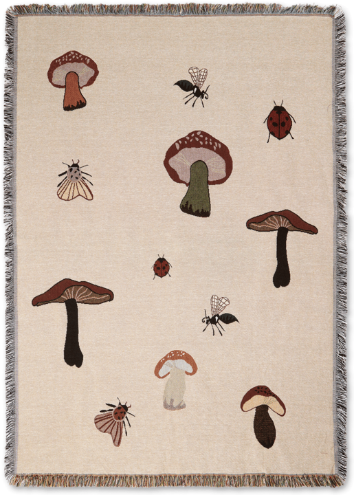Ferm Living Forest Tapestry Blanket (120 x 170 cm)