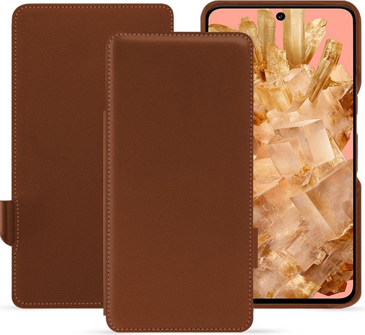 Actual product image Noreve Horizontal leather flap shell (Google Pixel 8)