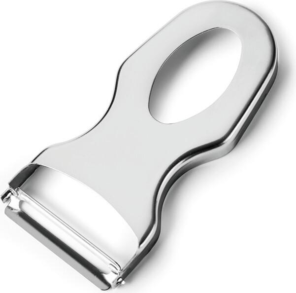 Image du produit Ibili Éplucheur de pommes de terre en acier inoxydable 11 cm Idéal pour éplucher les pommes de terre et