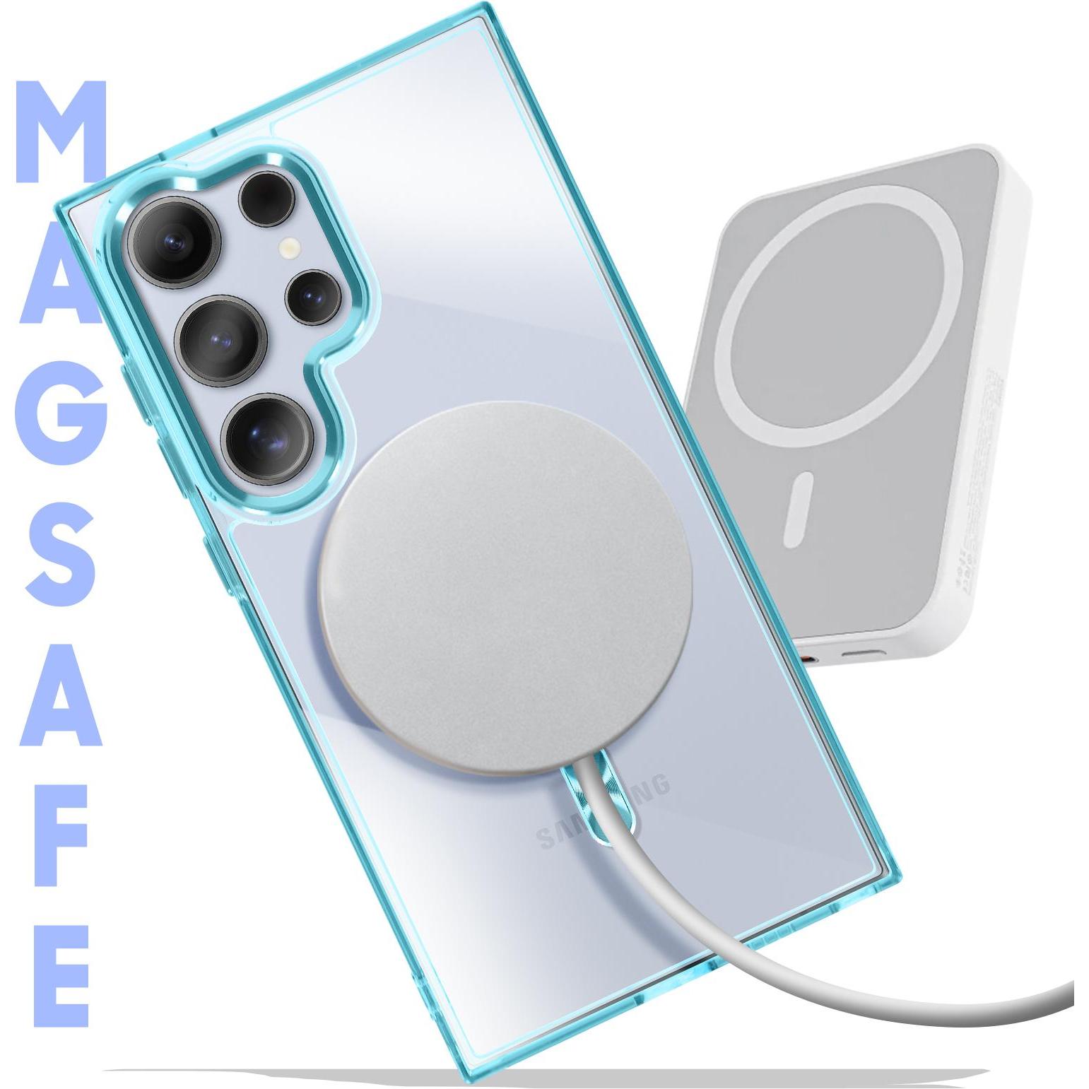 Thumbnail - Avizar Cristal Color Case (Samsung Galaxy S24 Ultra), Smartphone Hülle, Blau