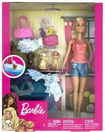 Produktbild Mattel Barbie - Puppy Bath Time (GDJ37)