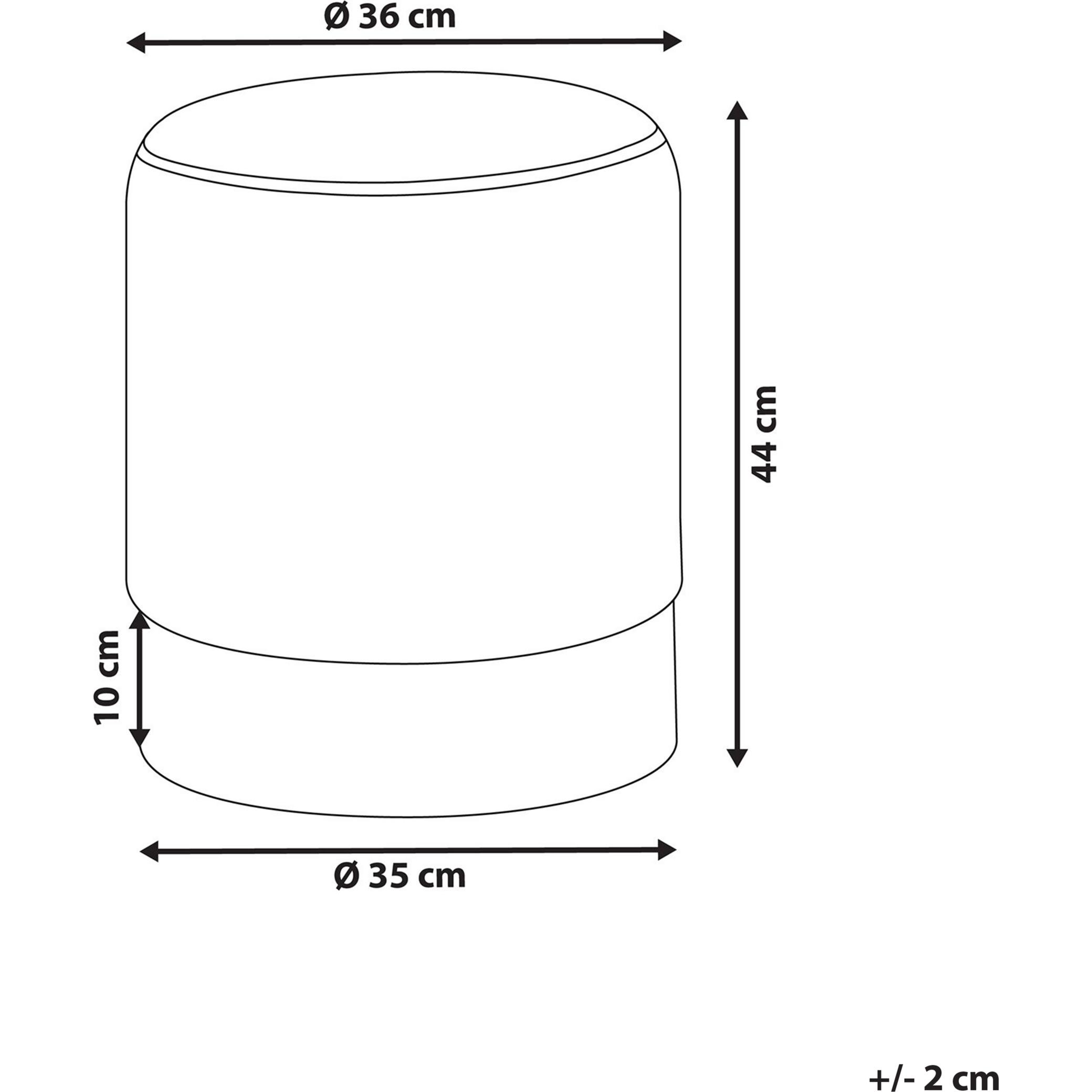 Thumbnail - Beliani, Hocker + Pouf, Brigitte