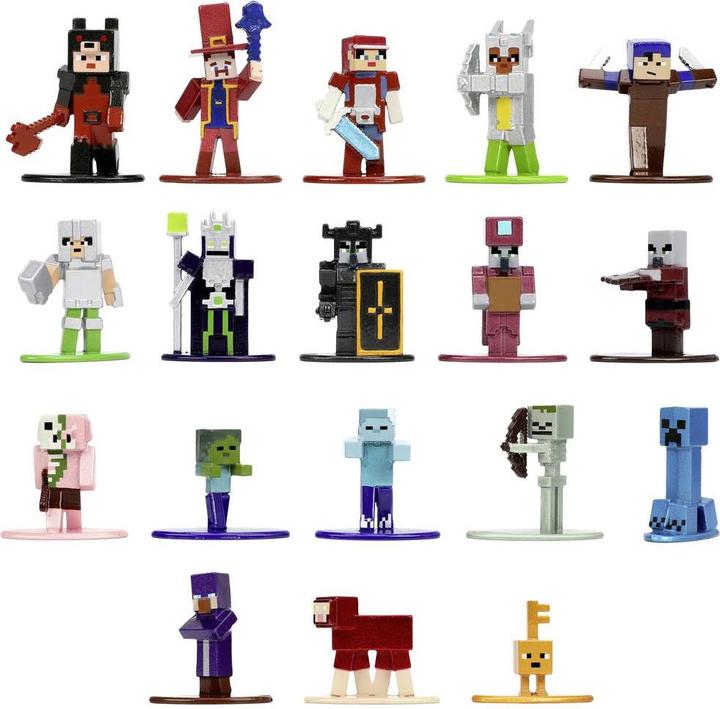 Immagine prodotto Jada Minecraft Multi Pack Nano Figure, Wave 7