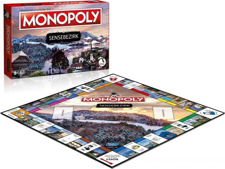 Actual product image Monopoly Sense District (dialect version) (German, 2 - 8 Players)
