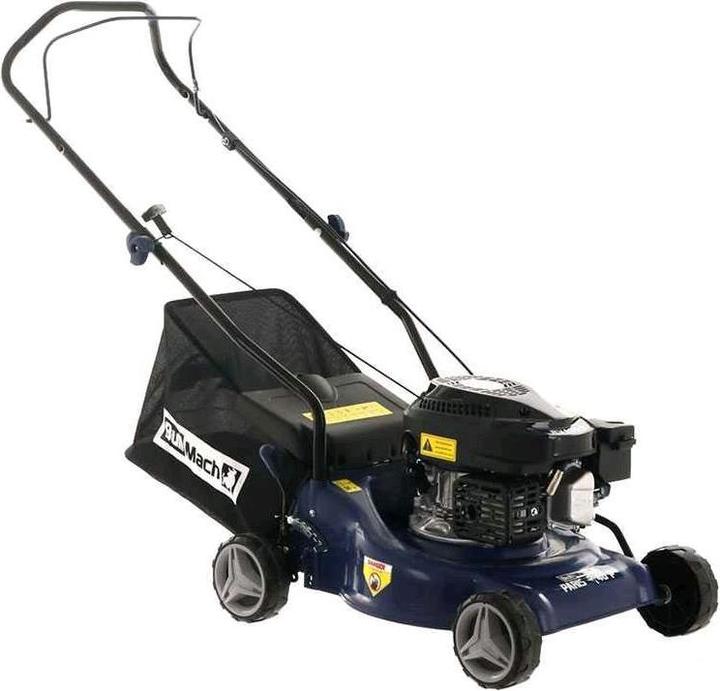 Actual product image BullMach Rasenmäher zum Schieben4HP Benzinmotor, 40cm Schnittbreite (Petrol)