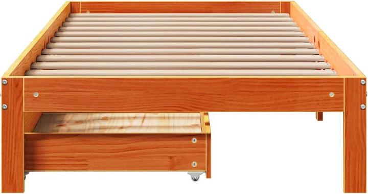 Produktbild VidaXL Bett mit Schubladen Kiefer (120 x 200 cm)