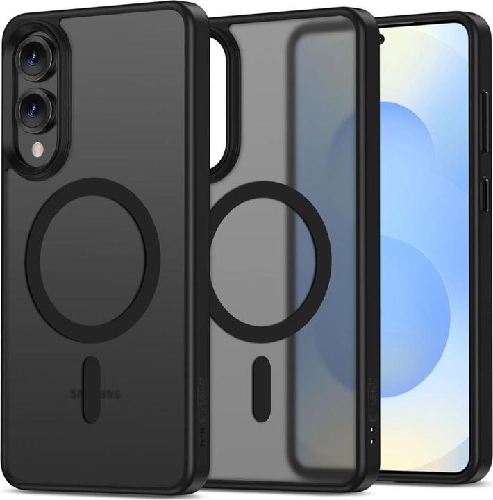 Actual product image Tech-Protect MagMat MagSafe Case for Samsung Galaxy S25 Edge - Matte Black (Samsung Galaxy S25 Edge)