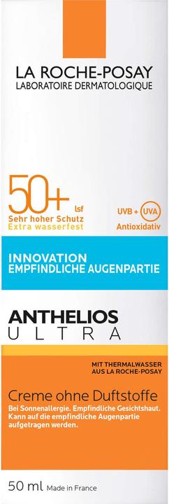 Image du produit La Roche Posay Anthelios Ultra Cream SPF 50+ (50ml) (Crème solaire, SPF 50+, 50 ml, 77 g)