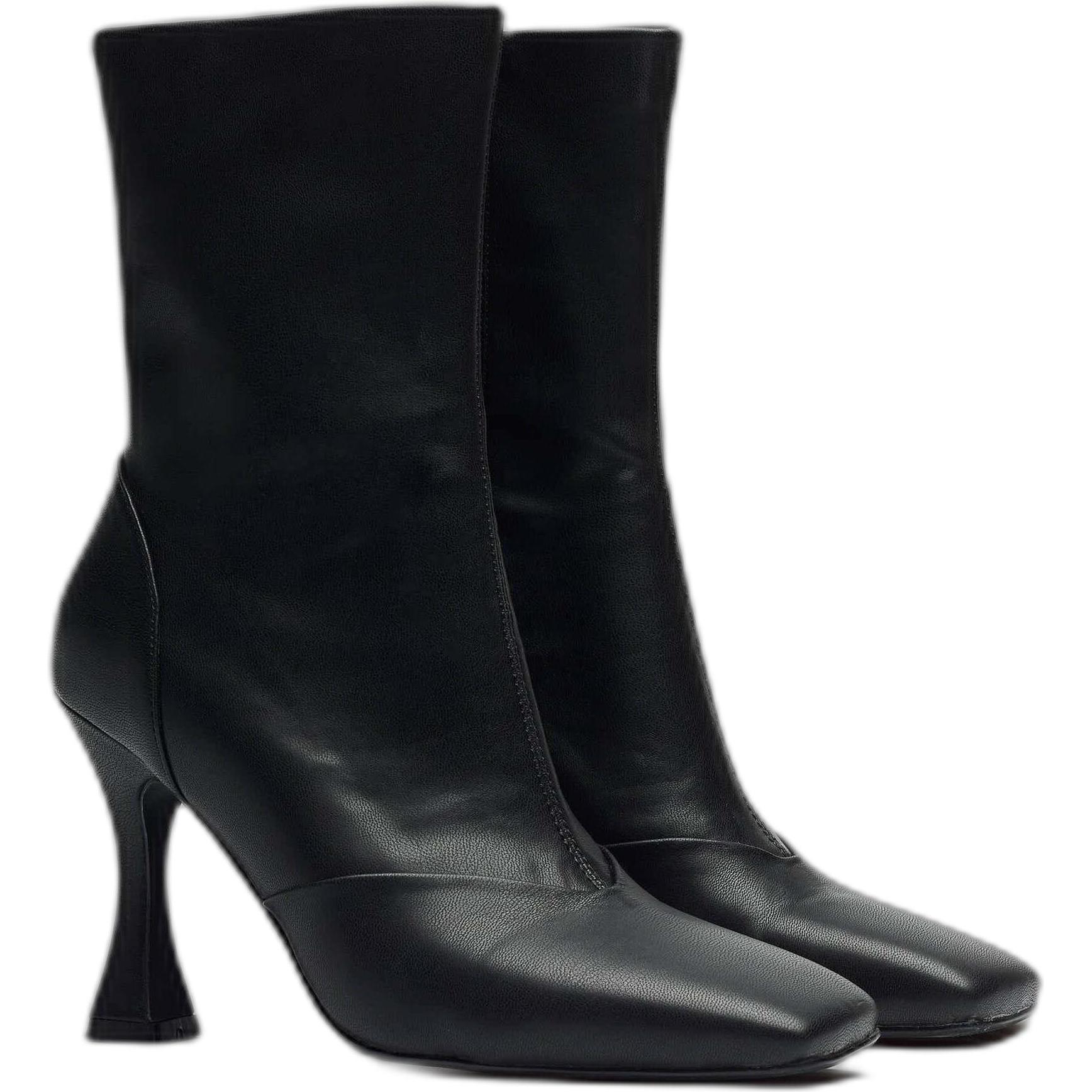 Thumbnail - Mim Shoes, Damen, Boots + Stiefel, Clam, Schwarz, (40)