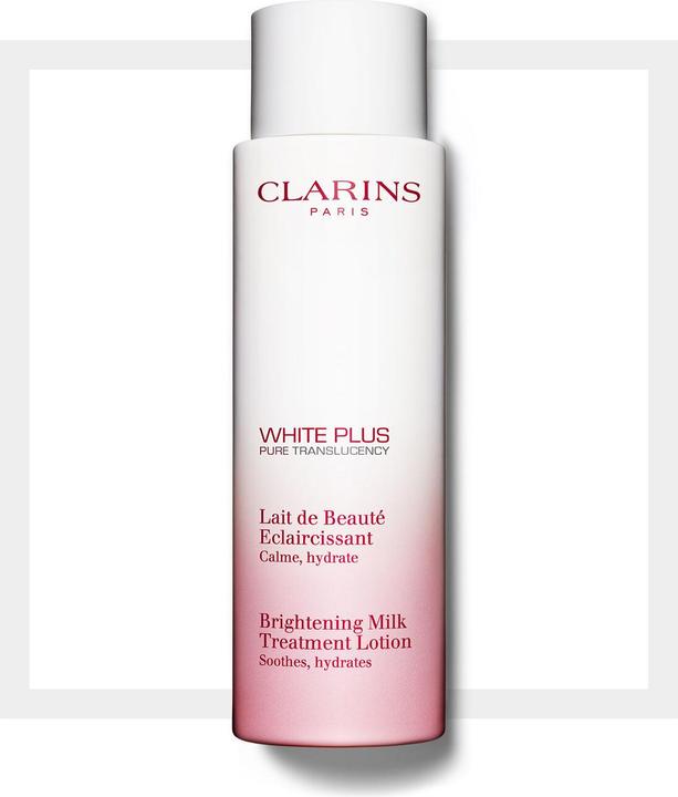 Image du produit Clarins White Plus Pure Translucency Brightening Milk Treatment Lotion (Lotion pour le corps, 200 ml)
