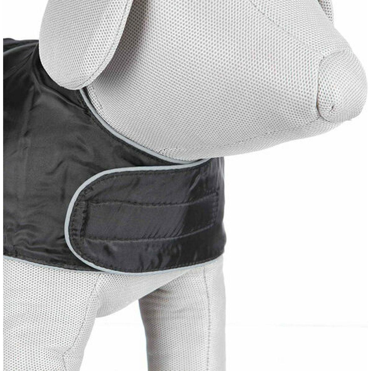 Manteau Orléans noir. Taille L. Encolure: 50-67 cm. pour chiens.