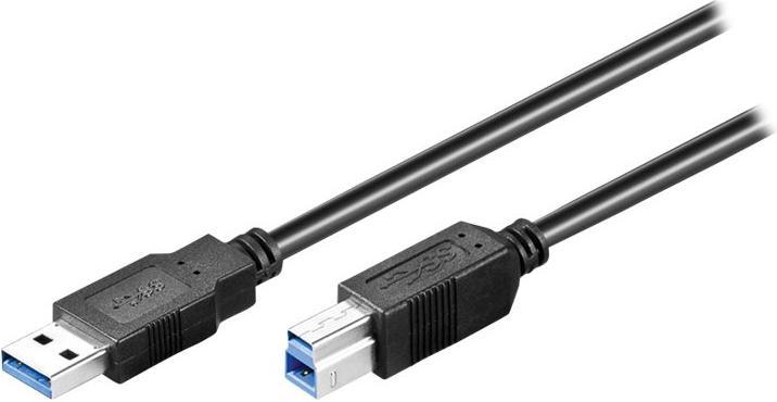Productafbeelding Goobay USB A - USB B (0.25 m, USB 3.2 Gen 1, 15 W)