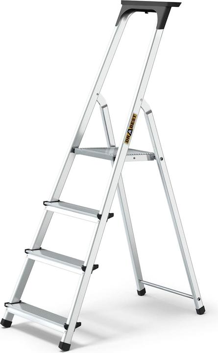 Drabest Haushaltleiter mit Ablage (Platform ladder, Stepladder)