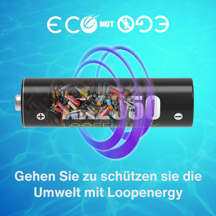 Actual product image Verico LoopEnergy AA (4 pcs., AA, 1700 mAh)