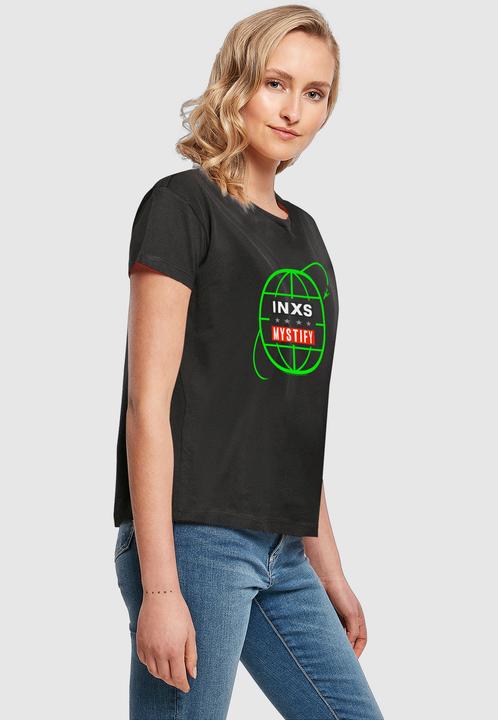 Produktbild Merchcode Ladies INXS - Mystify Globe Art Box Tee - 181643 (4XL)