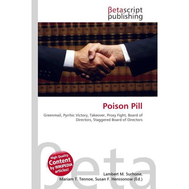 Poison Pill, Fachbücher