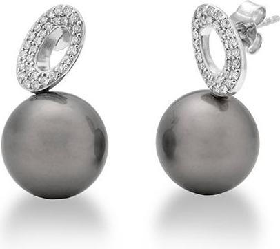 Image du produit Breuning BIJOUX DE CHAUSSETTE - PERLE TAHITI/brill. 0,359 Ct. H/si (585, Or)