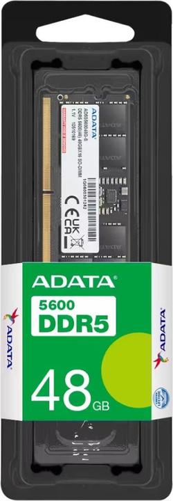 Actual product image Adata SO-DDR5 48GB 5600-46 Premier Single Tray (1 x 48GB, 5600 MHz, DDR5-RAM, SO-DIMM)