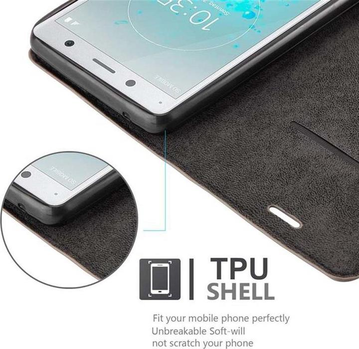 Produktbild Cadorabo Book Invisible Magnet Cover (Sony Xperia XZ2)