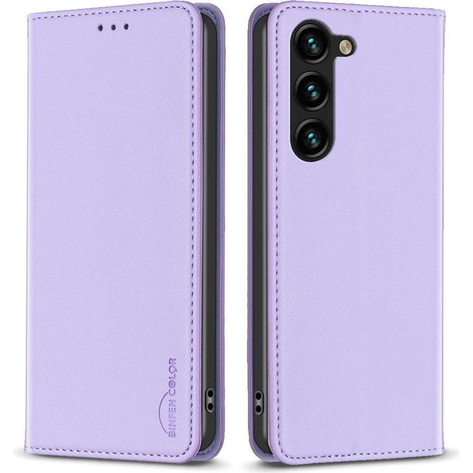 Binfen Color Galaxy S25 / S24 - BINFEN Flip Case Hülle (Samsung Galaxy S24+, Samsung Galaxy S25), Smartphone Hülle, Viol...