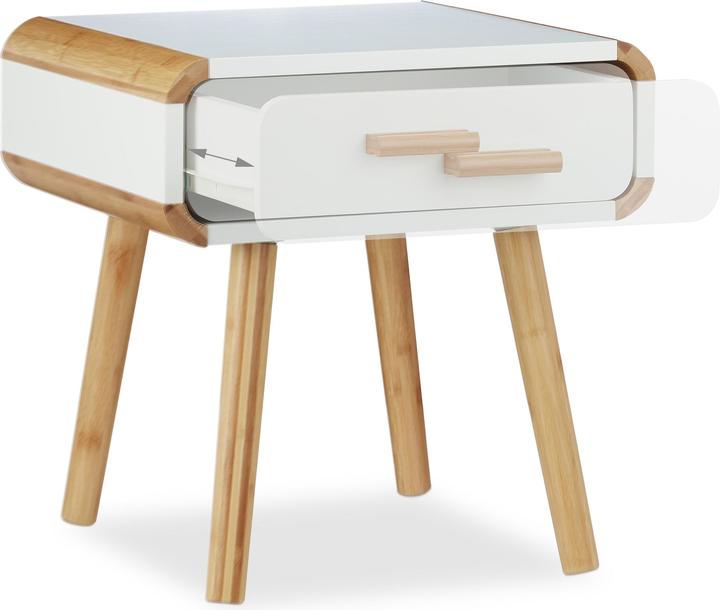 Produktbild Relaxdays Nachttisch (40 x 40 x 41 cm)